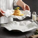 Organic Wave Ceramic Serving Bowl - Image 6