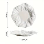 Organic Wave Ceramic Serving Bowl - Image 5