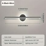 Modern Halo Mirror Wall Light - Image 2
