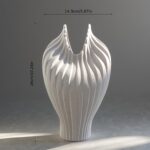 Sculpted Stone Ceramic Vase - Image 2