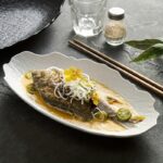 Organic Stone Fish Serving Platter