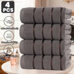 Premium Cotton Bath Towel Set - Image 5