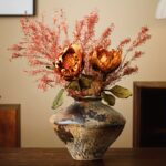 Rustic Artisan Ceramic Vase - Image 4