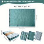Premium Cotton Kitchen Towel Set - Image 2