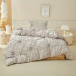 Gathered Floral Duvet Cover Set - Image 7