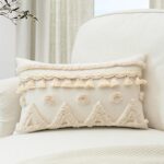 Natural Linen Tassel Cushion Cover - Image 5
