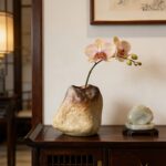 Artisan Stone Effect Bud Vase