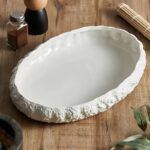 Stone Texture Ceramic Serving Platter - Image 5