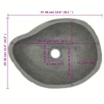 Natural River Stone Basin - Image 2