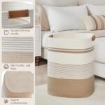 Natural Stripe Storage Basket - Image 4