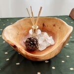 Organic Solid Wood Fruit Bowl - Image 4