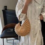 Coastal Pearl Woven Tote - Image 5