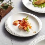 Hammered Edge Ceramic Dinner Plate - Image 10