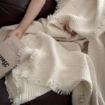 Egyptian Cotton Waffle Blanket - Image 2