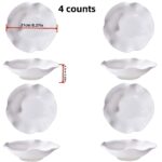 Lotus Ceramic Serving Bowl Set - Image 3