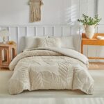 Tufted Botanical Duvet Cover Set