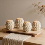 Scandinavian Twist Decorative Candle - Image 4