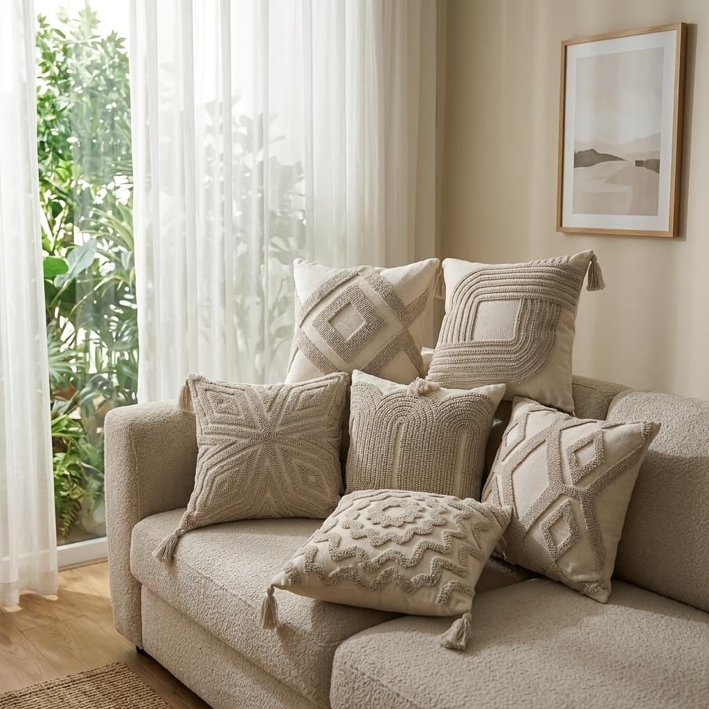 product-fancy-2739dc8d-a601-4401-99f0-4486ebcc60f5 Wabi-Sabi Textured Cushion Cover - Image 1