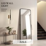 Modern Black/Golden Wall Sconce, Warm Light LED Vanity Lamp, Suitable for Bedside, Bedroom, Bathroom, Dining Room, Living Room, Indoor Wall Light - Image 8