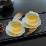 Frosted Glass Tea Cup & Saucer Set - Image 3