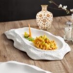 Rock Texture Ceramic Serving Platter