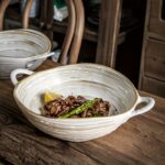 Rustic Artisan Serving Bowl - Image 4