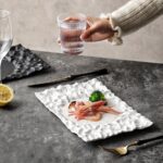 Rock Texture Ceramic Serving Platter - Image 8