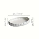 Organic Ceramic Serving Platter - Image 4