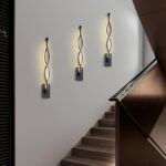 Twisted LED Wall Light - Image 4