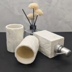 Stone Texture Bathroom Essentials Set - Image 6