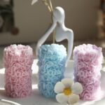 Rose Garden Pillar Candle Set - Image 4