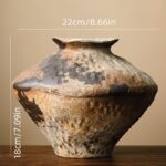 Rustic Artisan Ceramic Vase - Image 2