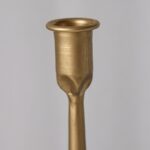 Antique Gold Candle Holder Set - Image 4