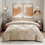 Nordic Tufted Arc Duvet Cover Set