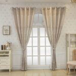Champagne Botanical Blackout Curtains - Image 6