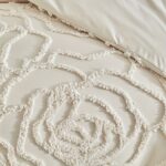 Tufted Rose Duvet Cover Set - Image 3