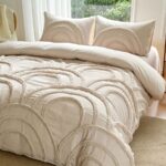Nordic Tufted Arc Duvet Cover Set - Image 4