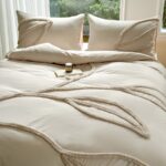 Tufted Leaf Duvet Cover Set - Image 6