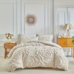 Tufted Rose Duvet Cover Set - Image 5