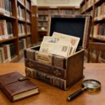 Vintage Library Storage Book Box - Image 4