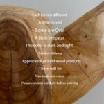 Organic Solid Wood Fruit Bowl - Image 3