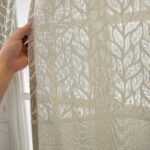 Champagne Botanical Blackout Curtains - Image 3
