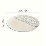 Rock Texture Ceramic Dinner Plate Set - Image 2