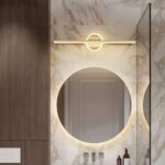 Modern Halo Mirror Wall Light - Image 3