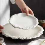 Organic Stone Edge Ceramic Plate - Image 5