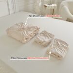 Gathered Floral Duvet Cover Set - Image 6