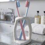 Organic Sculptural Toothbrush Holder - Image 2