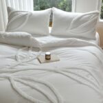 Tufted Leaf Duvet Cover Set - Image 10