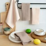 Cotton Waffle Kitchen Towel Set - Image 3