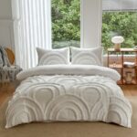 Nordic Tufted Arc Duvet Cover Set - Image 9